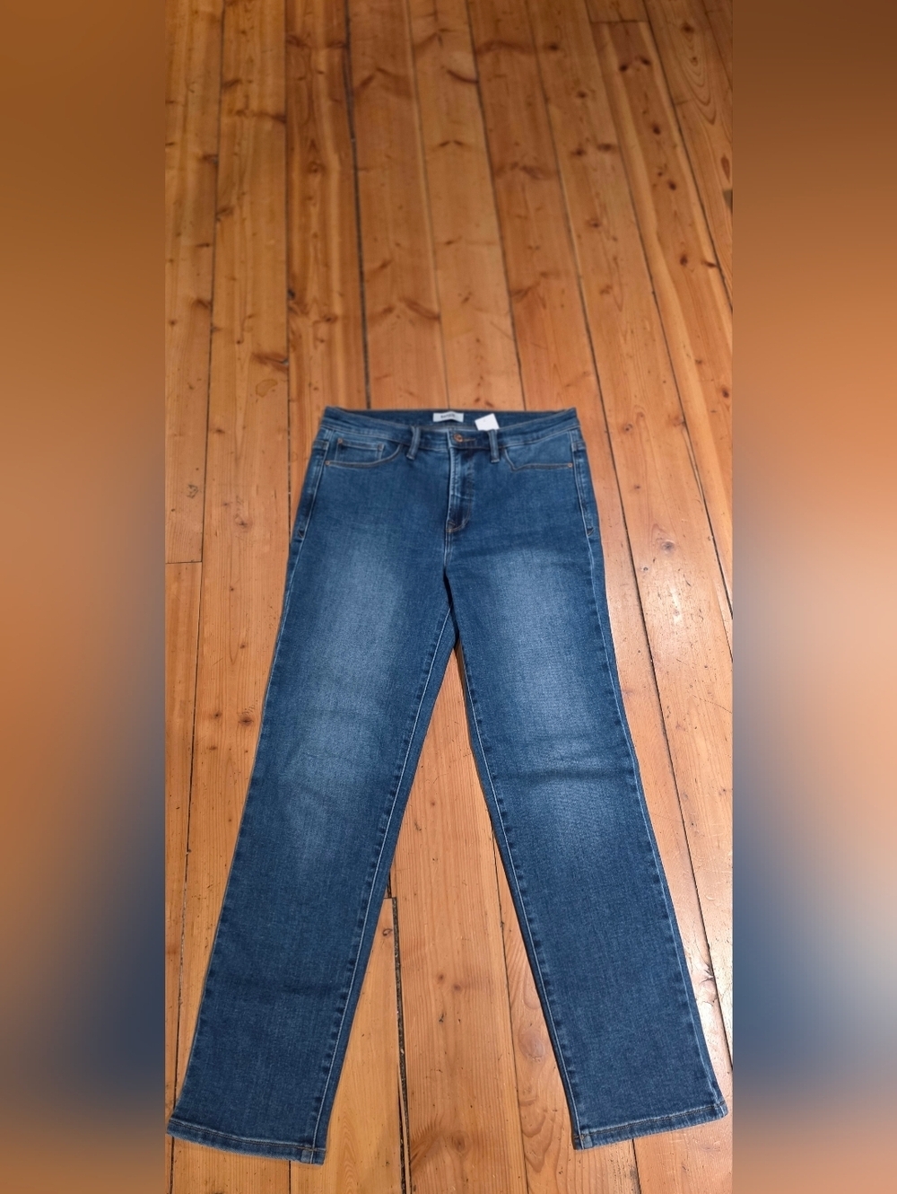 Kenzie Blue Straight Leg Women's Jeans